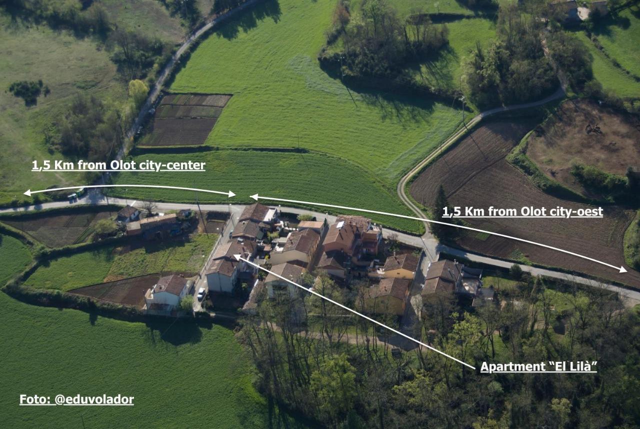 Apartamento "El Lila" - Parking Incluido Olot Exteriör bild