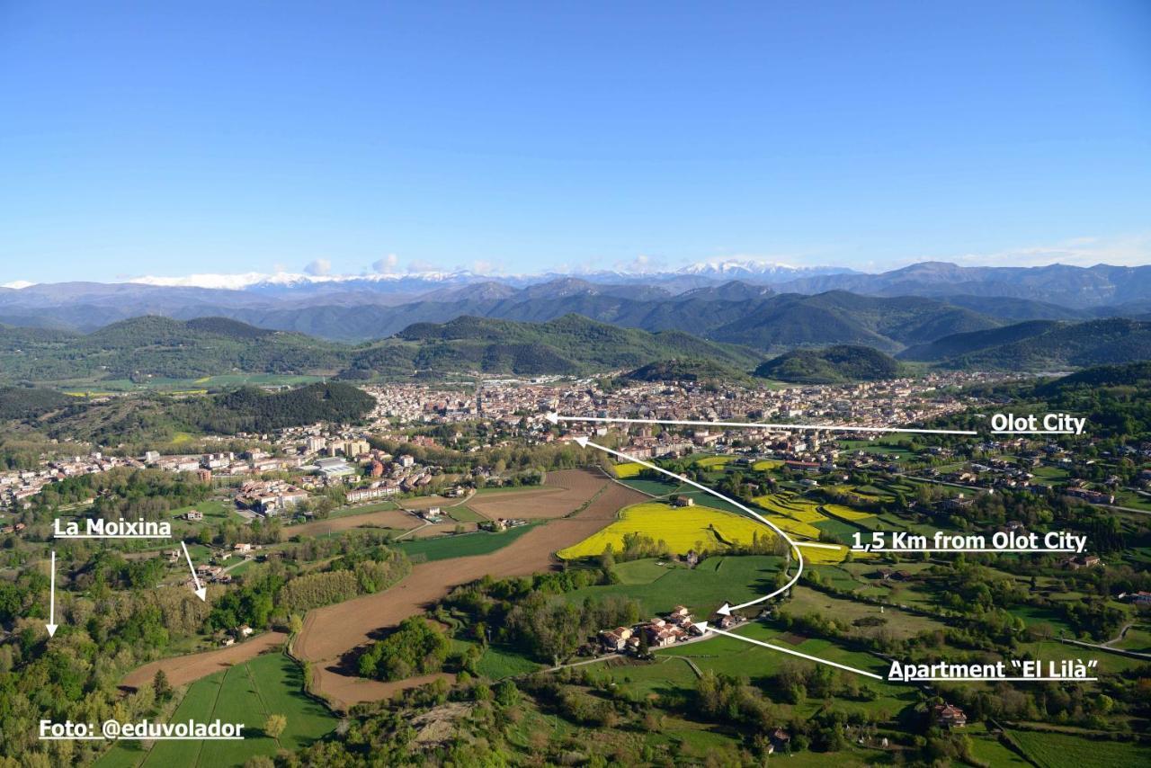 Apartamento "El Lila" - Parking Incluido Olot Exteriör bild